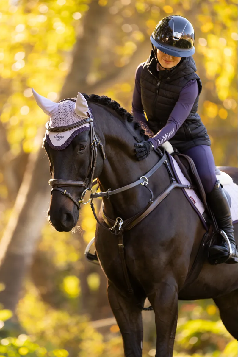 LeMieux Classic Fly Hood in Lilac-6