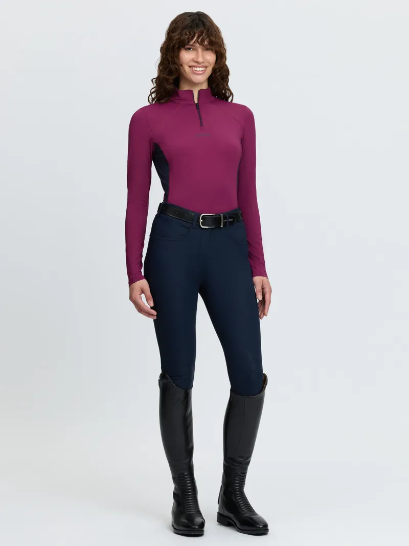 LeMieux Classique Base Layer Ladies in Blackberry-5