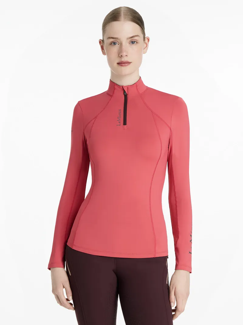 LeMieux Classique Base Layer Ladies in Cranberry