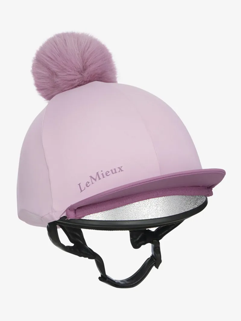 LeMieux Classique Pom Hat Silk in Fondant