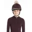 LeMieux Classique Pom Hat Silk in Damson