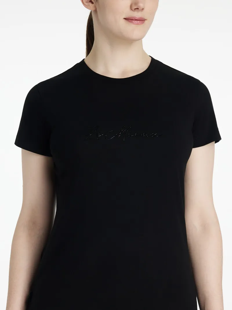 LeMieux Classique Sparkle T-Shirt Ladies in Black-1