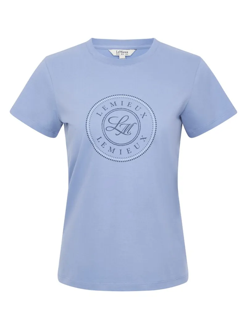 LeMieux Classique T-Shirt Ladies in Powder Blue