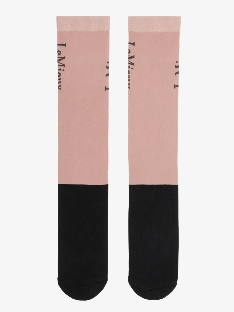 LeMieux Competition Socks in Wild Rose-1