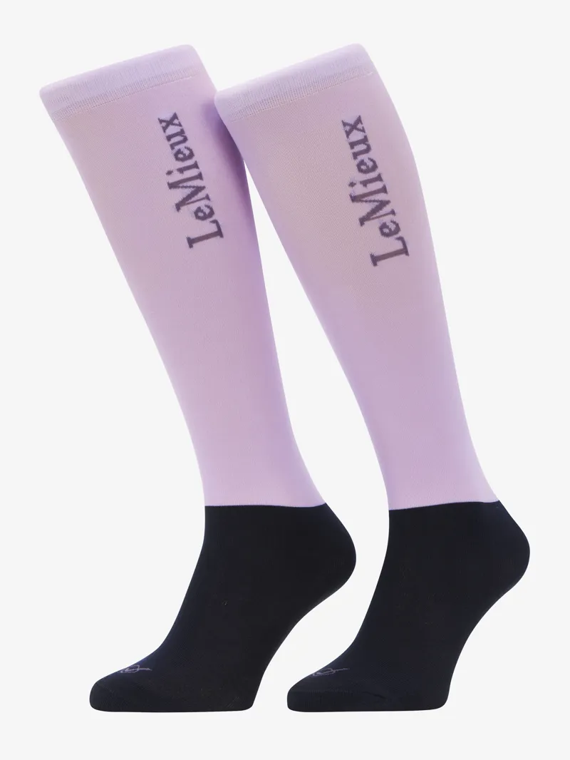 LeMieux Competition Socks Unisex in Lilac