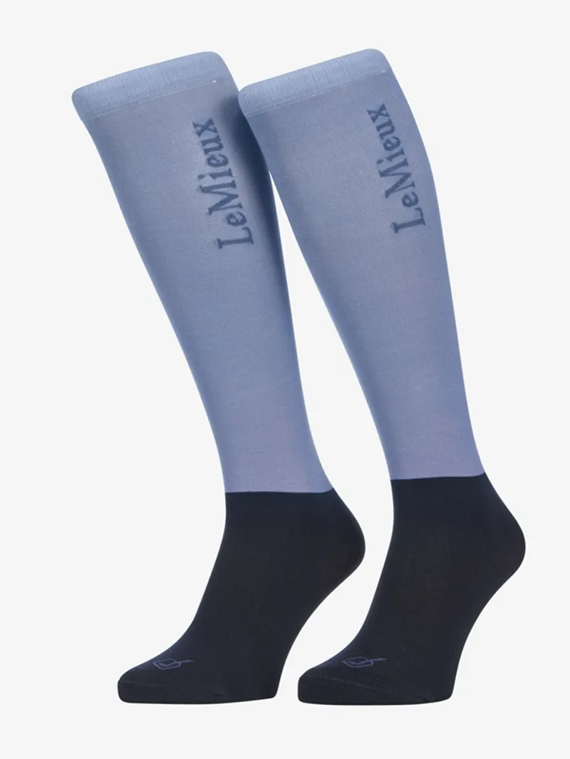 LeMieux Competition Socks Unisex in Powder Blue