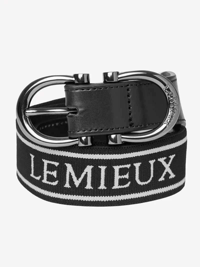 LeMieux Elasticated Belt in Black