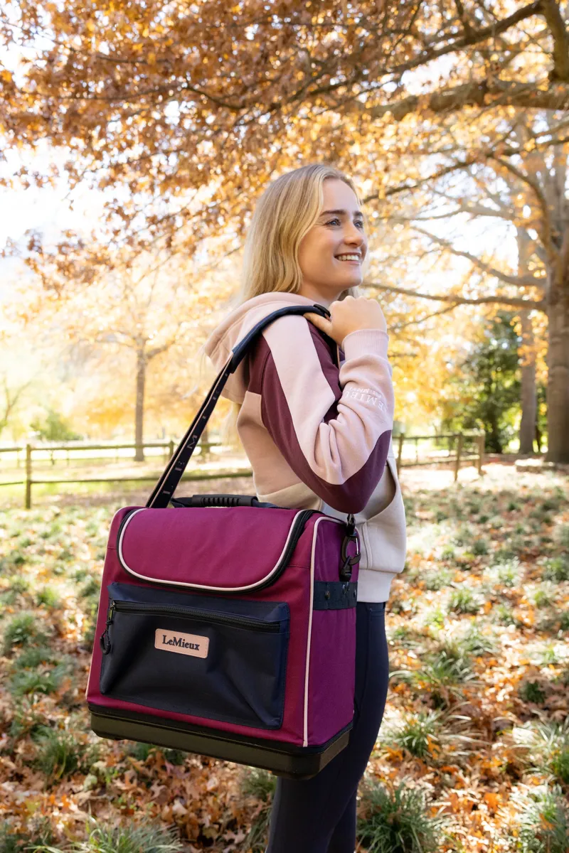 LeMieux Elite Pro Grooming Bag in Blackberry-1