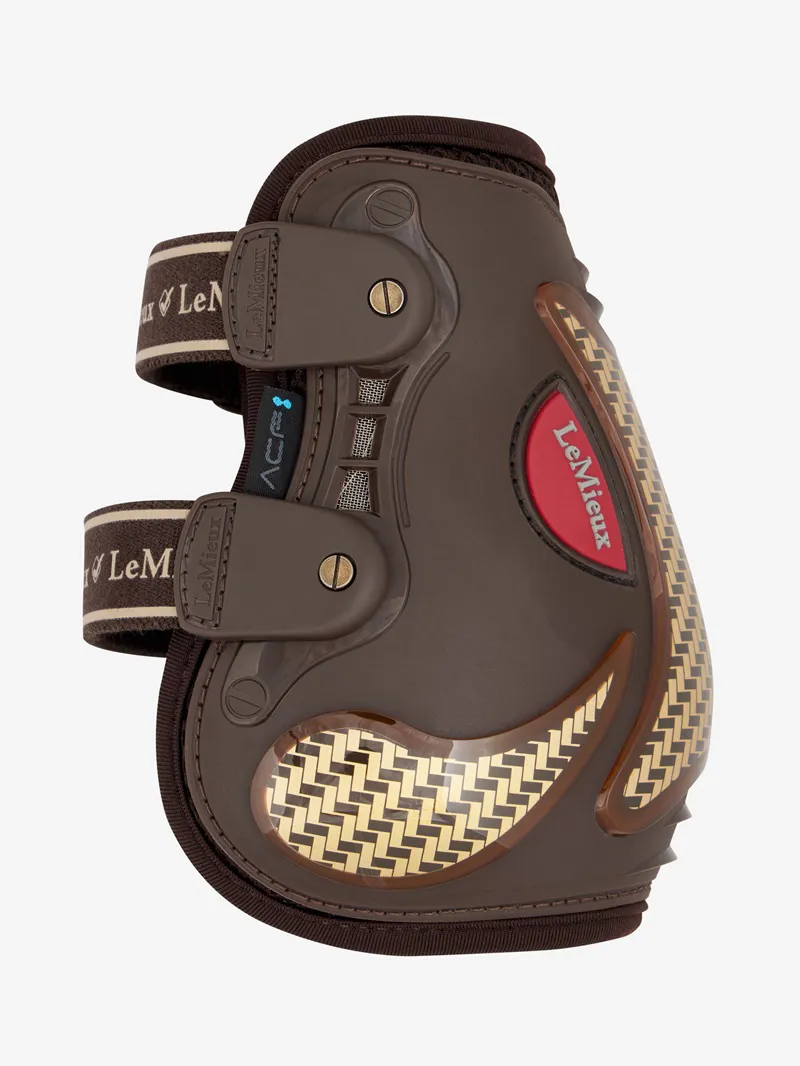 LeMieux Exo-Flex Ankle Boot in Brown and Gold-2