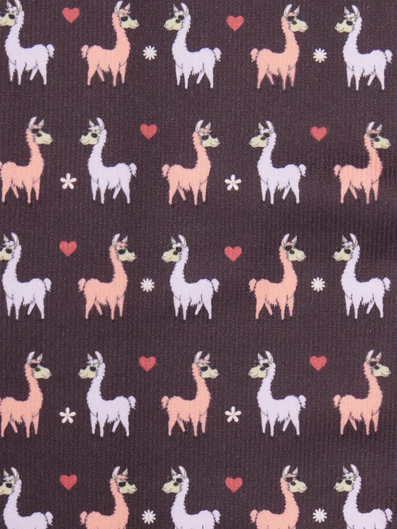 LeMieux Footsie Socks in Llamas-1