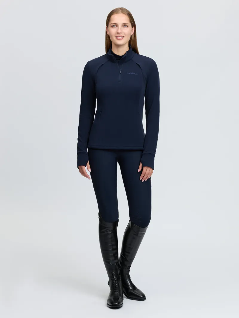 LeMieux Frances Quarter Zip Fleece Ladies in Navy-7