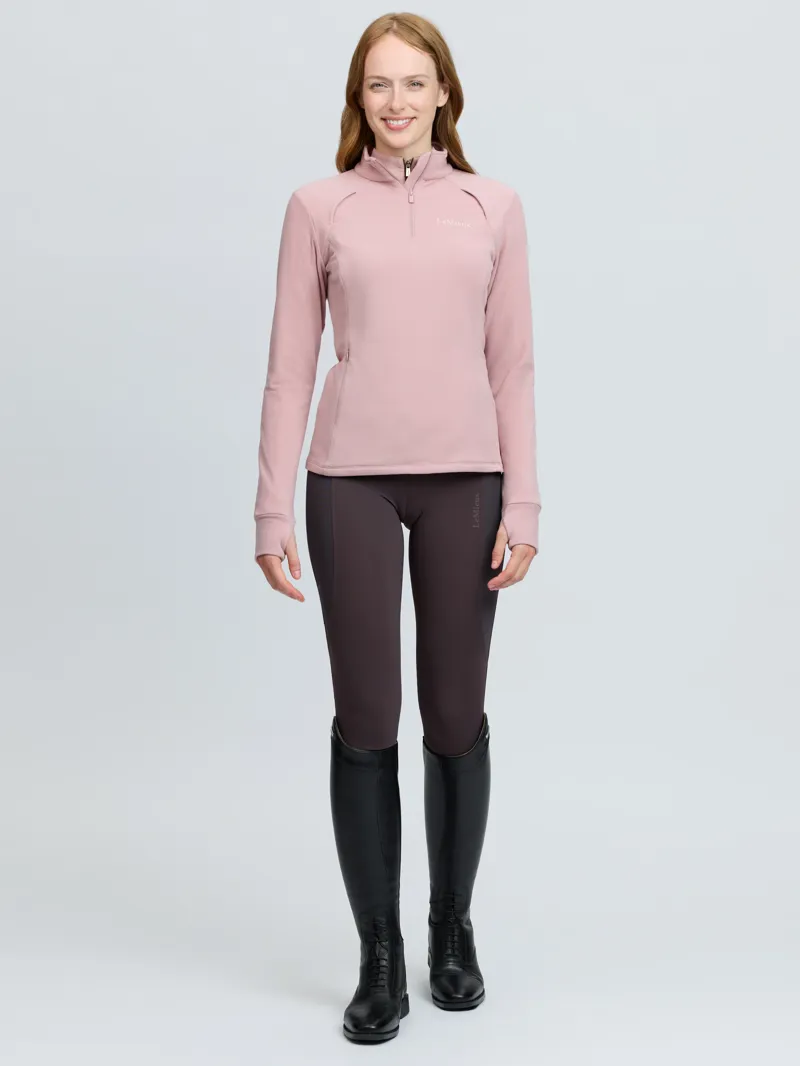 LeMieux Frances Quarter Zip Fleece Ladies in Wild Rose-7