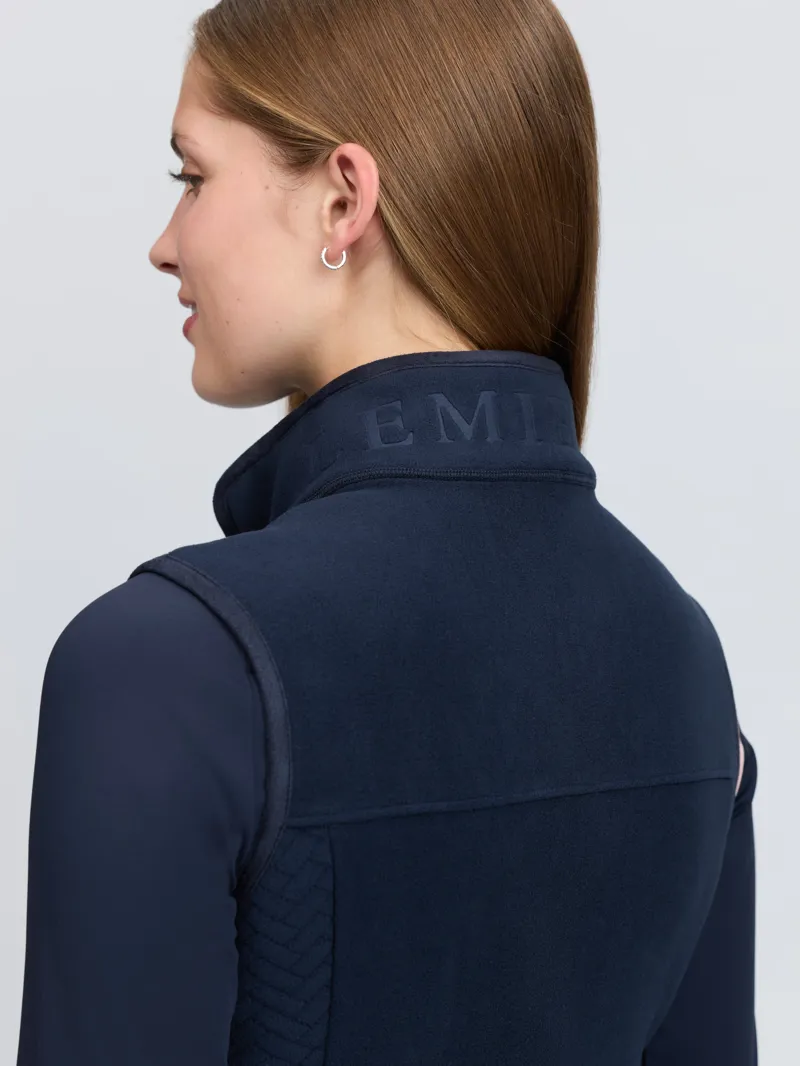 LeMieux Frankie Fleece Gilet Ladies in Navy-4