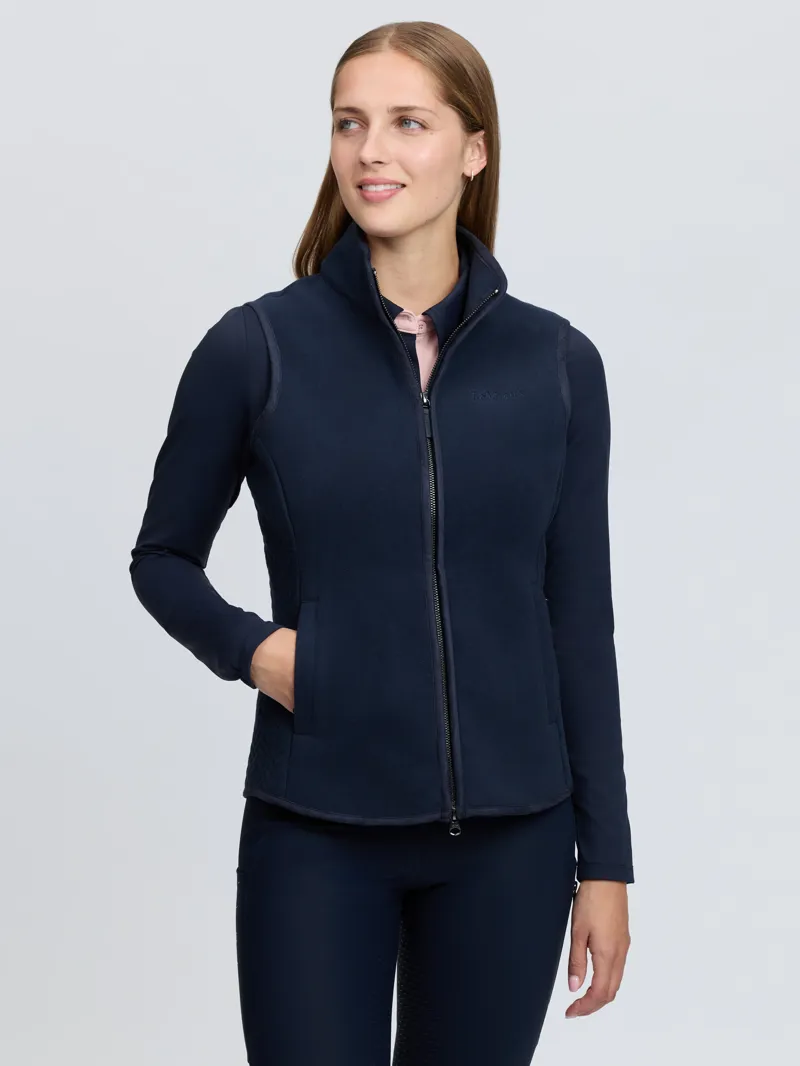 LeMieux Frankie Fleece Gilet Ladies in Navy