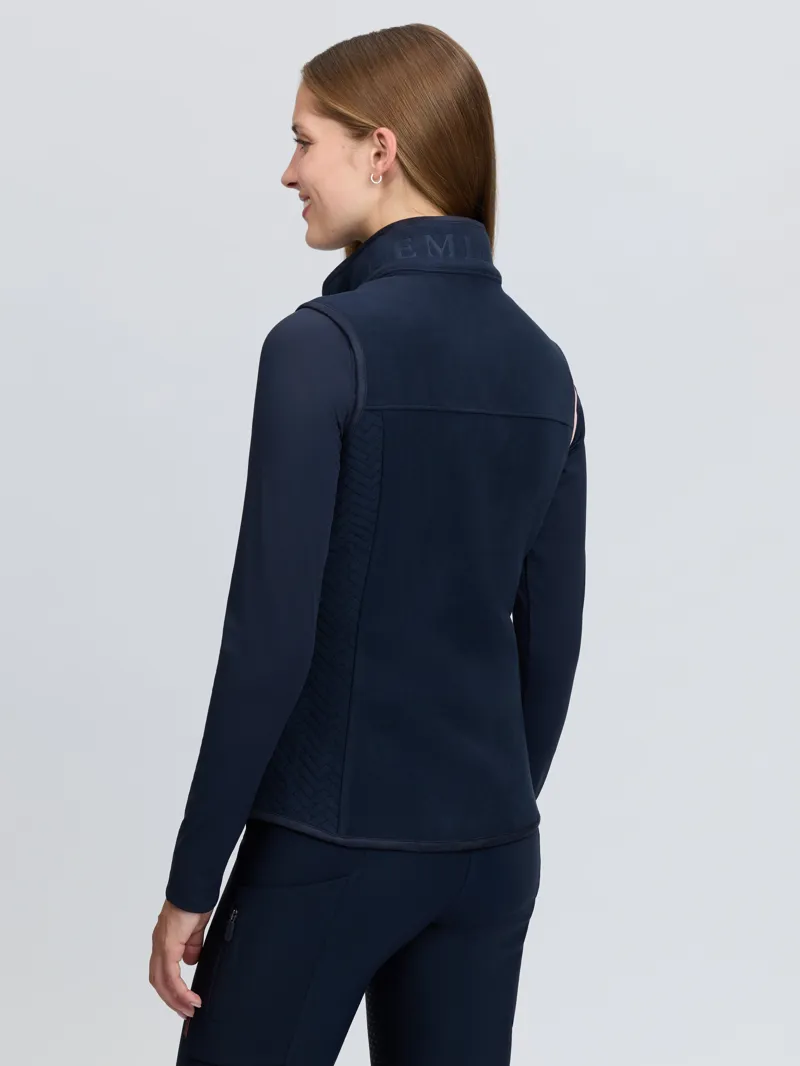 LeMieux Frankie Fleece Gilet Ladies in Navy-3