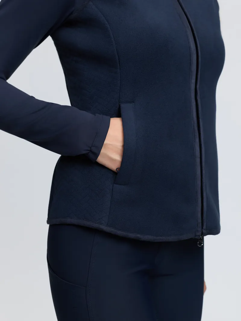 LeMieux Frankie Fleece Gilet Ladies in Navy-6