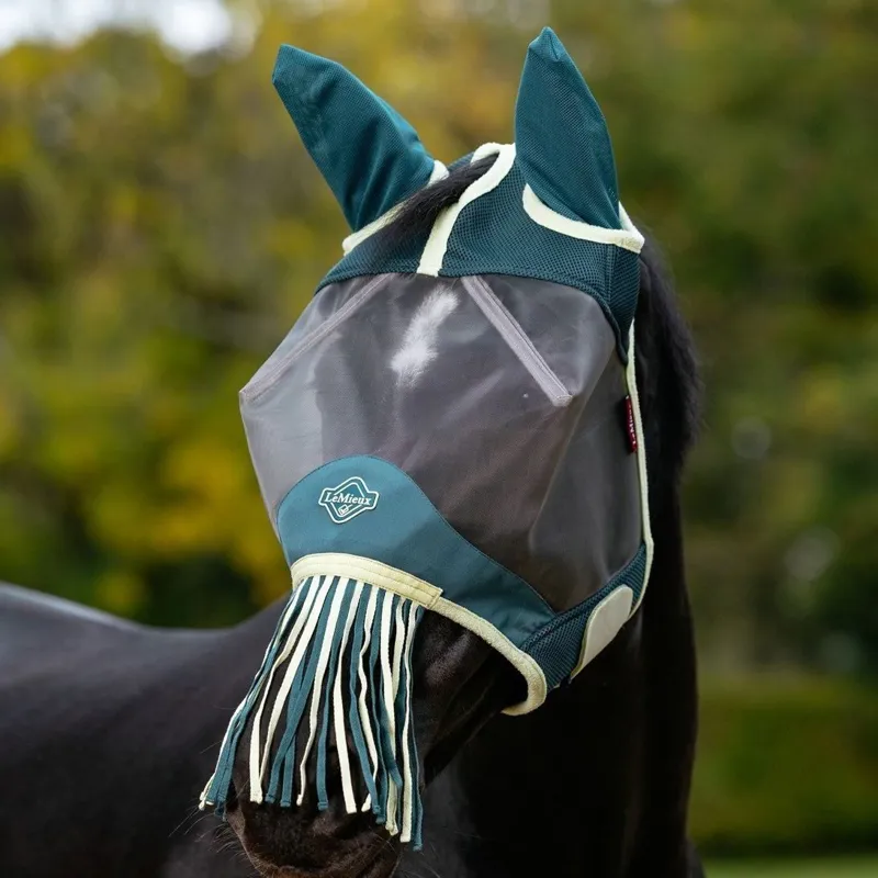 LeMieux Fringe Fly Mask - Jungle