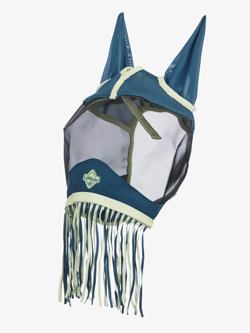 LeMieux Fringe Fly Mask - Jungle-1
