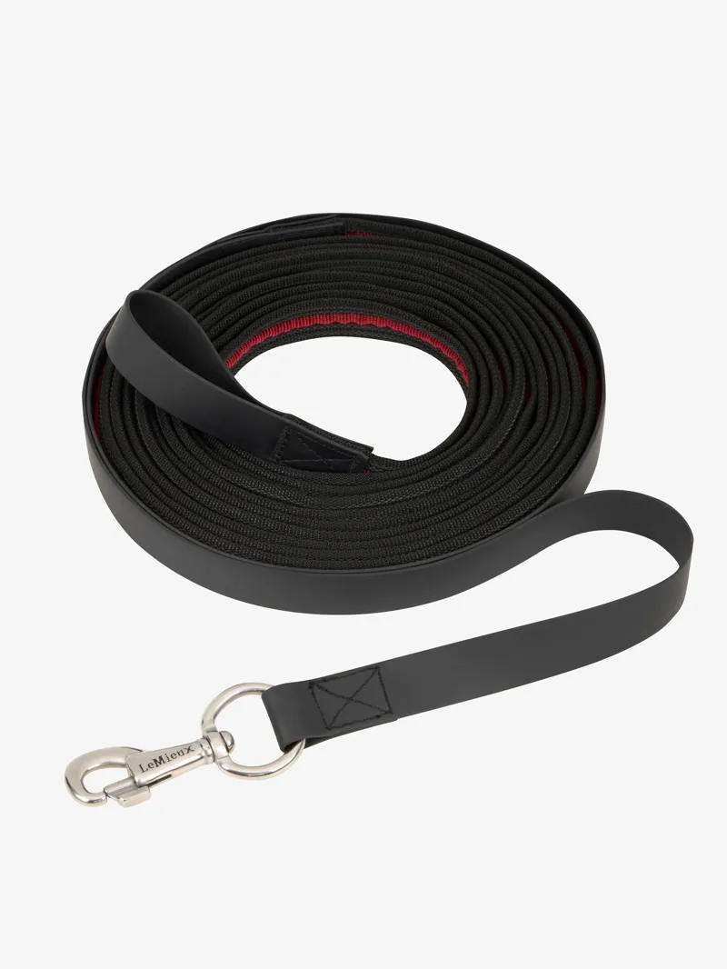 LeMieux Grip-Tek Lunge Line in Black