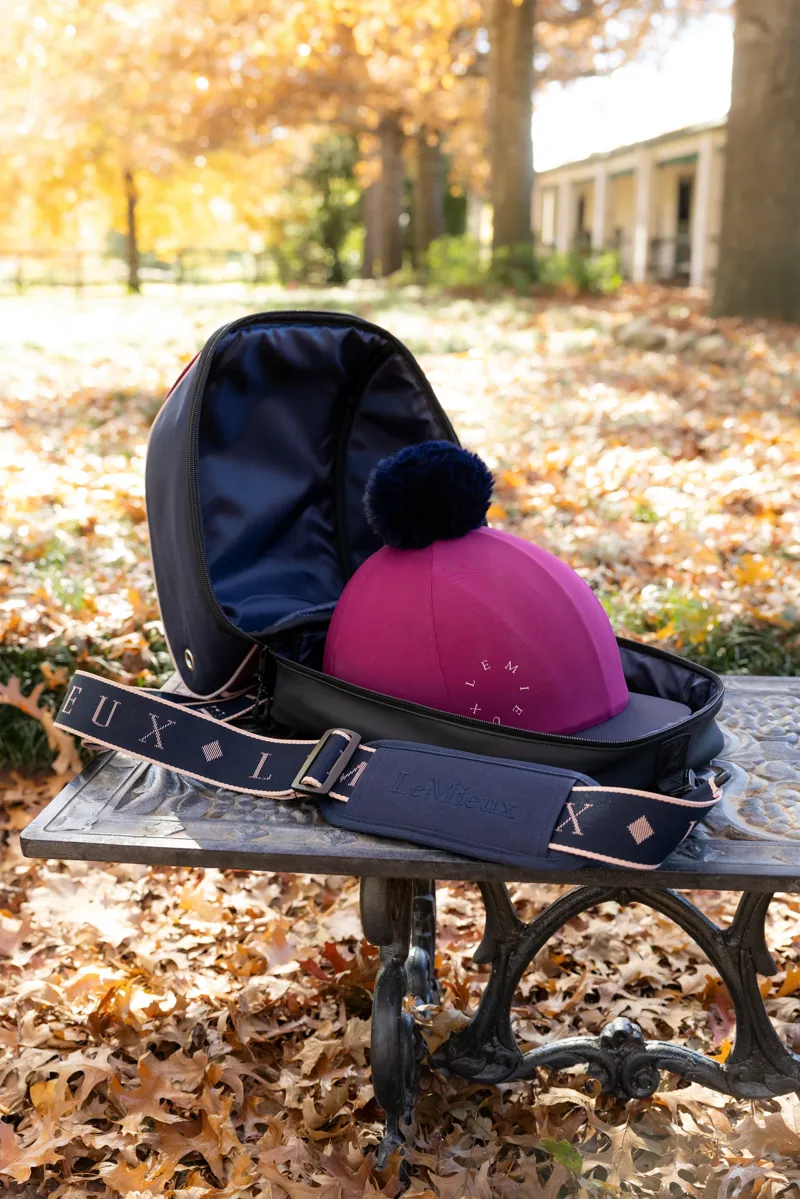 LeMieux Hat Bag in Blackberry-2