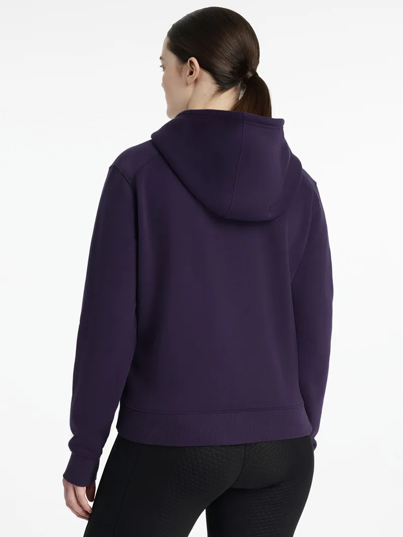 LeMieux Henrietta Half Zip Hoodie in Juniper-2