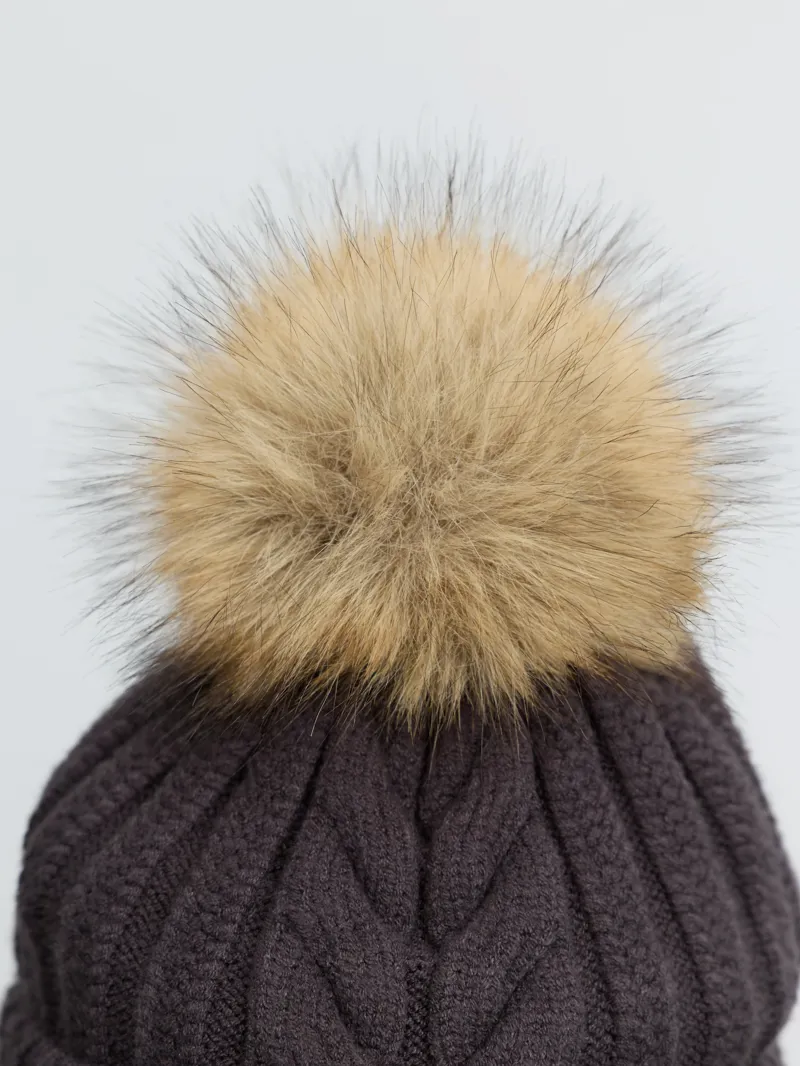LeMieux Heritage Beanie in Cocoa-3