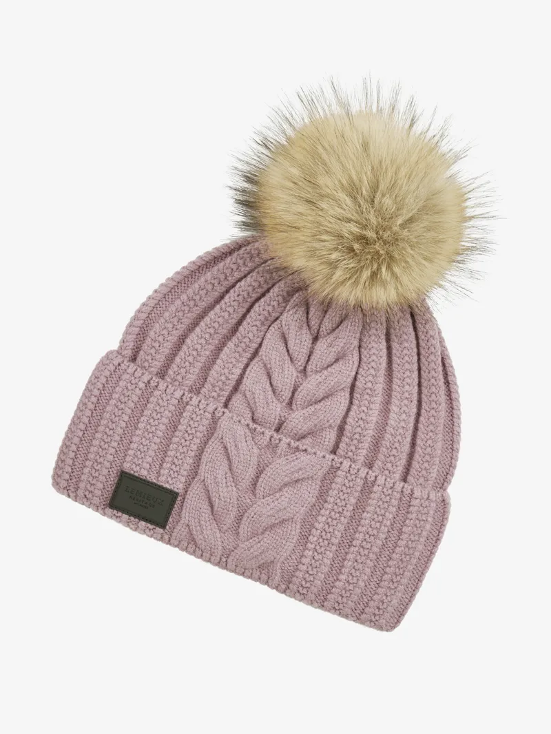 LeMieux Heritage Beanie in Wild Rose-1