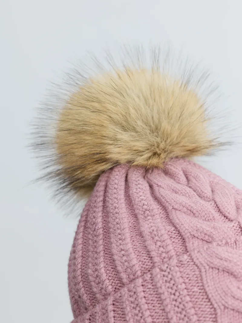 LeMieux Heritage Beanie in Wild Rose-3