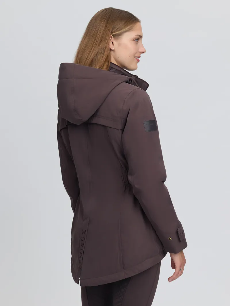 LeMieux Heritage Beatrice Waterproof Coat Ladies in Cocoa-9