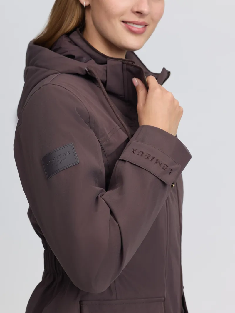 LeMieux Heritage Beatrice Waterproof Coat Ladies in Cocoa-6