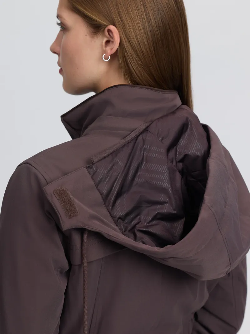 LeMieux Heritage Beatrice Waterproof Coat Ladies in Cocoa-12