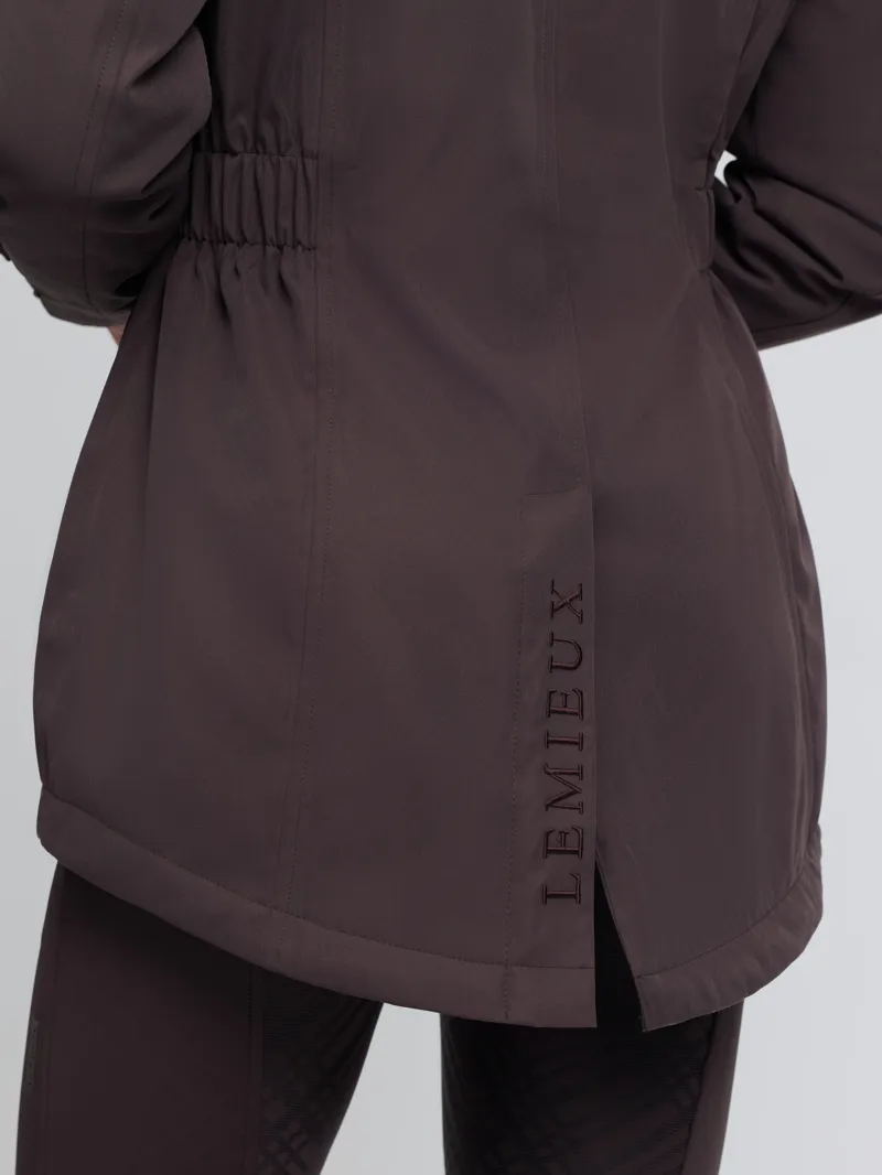 LeMieux Heritage Beatrice Waterproof Coat Ladies in Cocoa-5