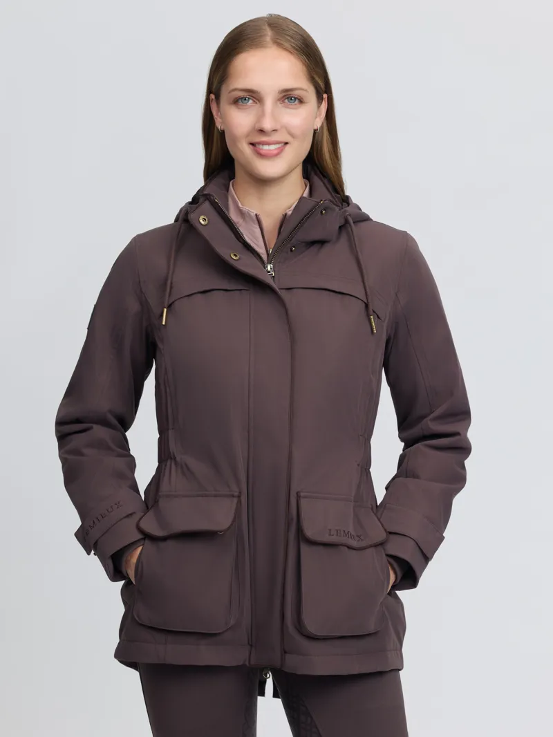 LeMieux Heritage Beatrice Waterproof Coat Ladies in Cocoa