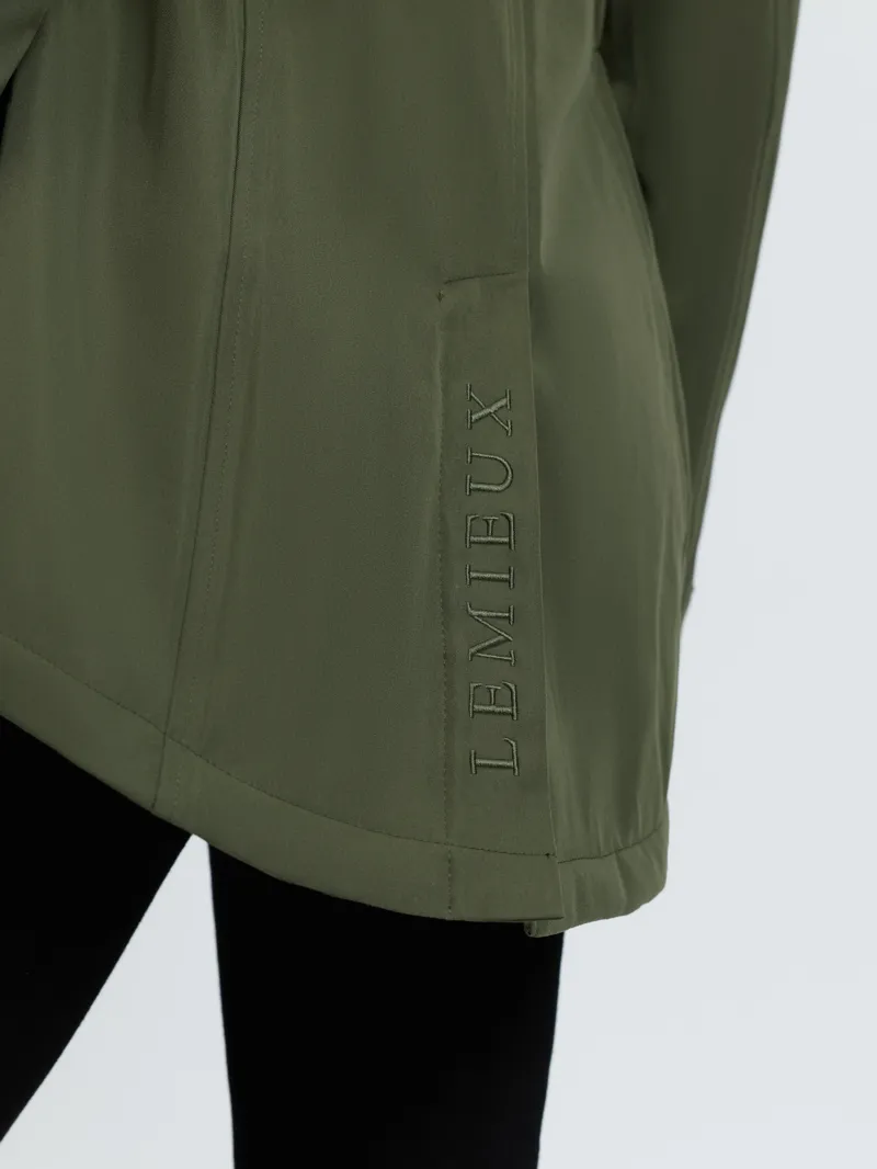 LeMieux Heritage Beatrice Waterproof Coat Ladies in Olive-6