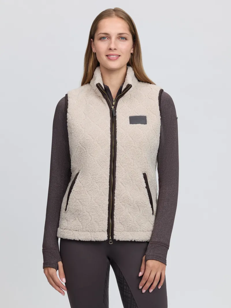 LeMieux Heritage Borg Gilet Ladies in Stone