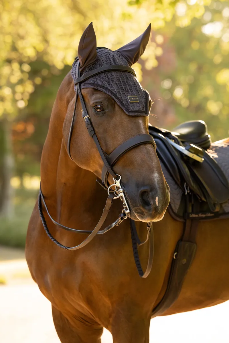 LeMieux Heritage Fly Hood in Cocoa-2