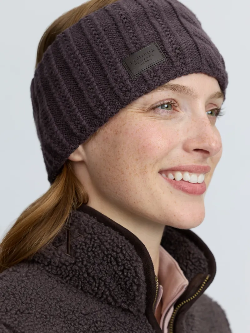 LeMieux Heritage Headband in Cocoa-1