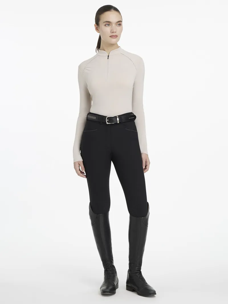 LeMieux Heyden Lightweight Base Layer Ladies in Stone-4