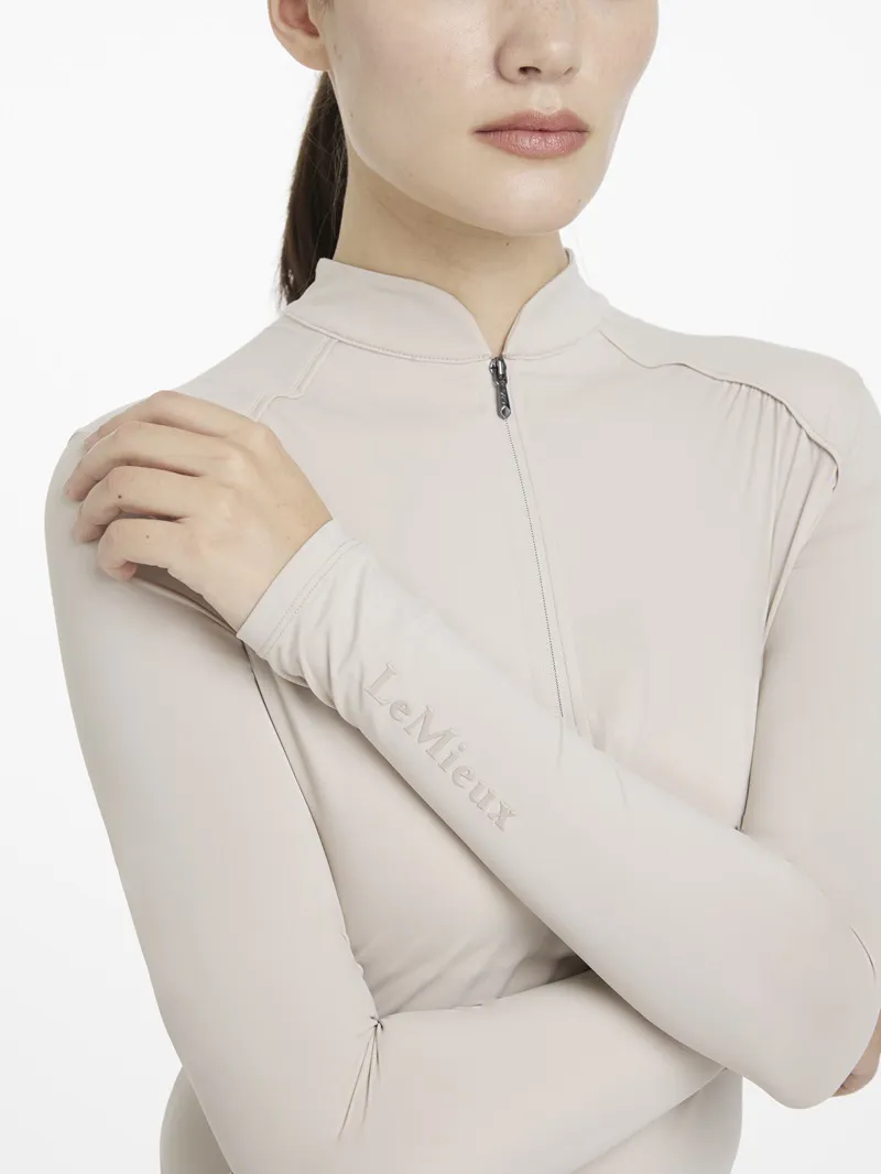 LeMieux Heyden Lightweight Base Layer Ladies in Stone-1