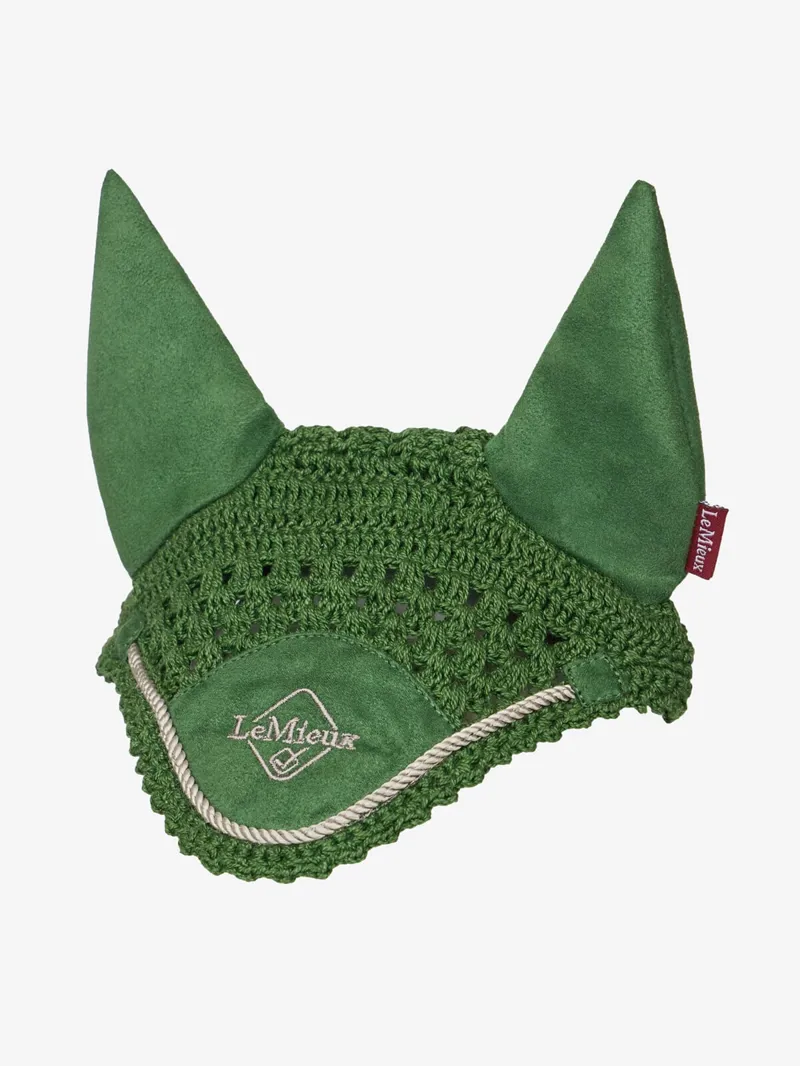 LeMieux Hobby Horse Fly Hood in Hunter Green