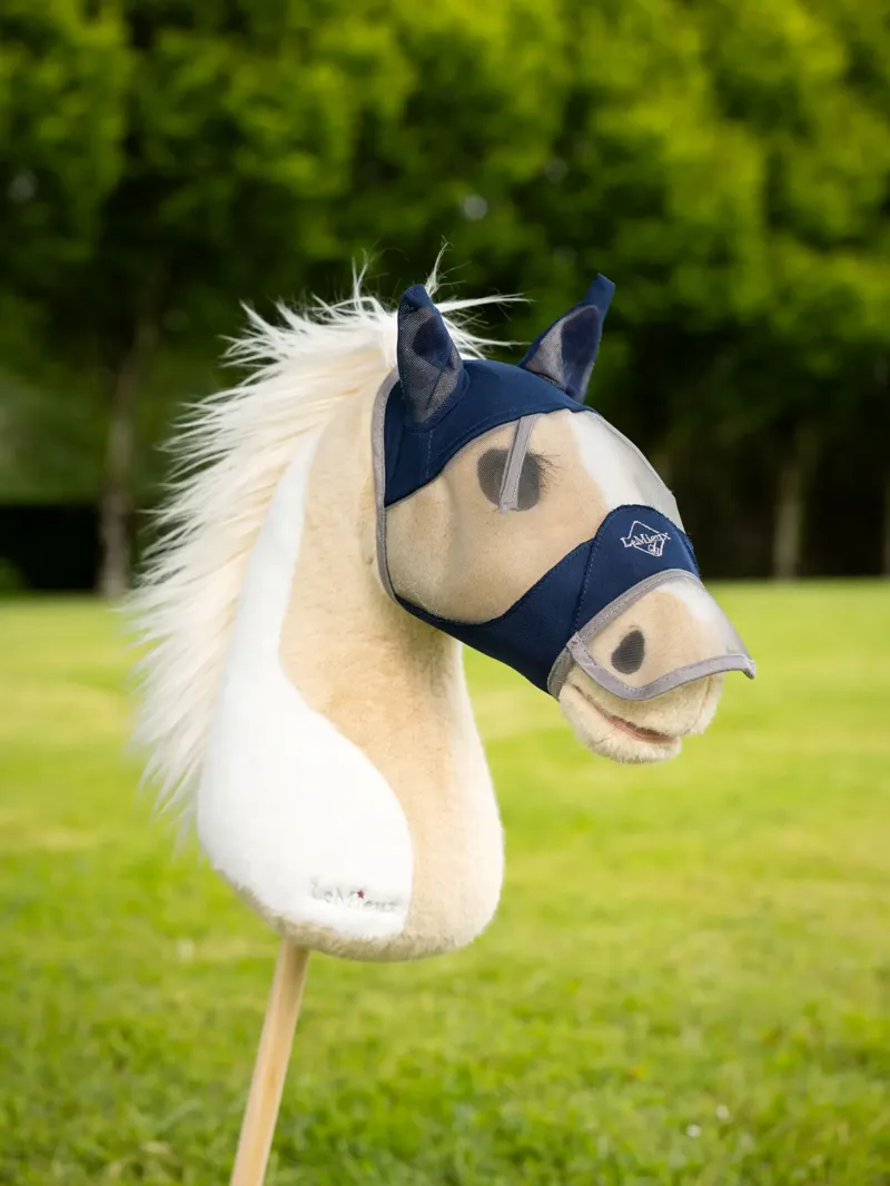 LeMieux Hobby Horse Fly Mask in Navy-1