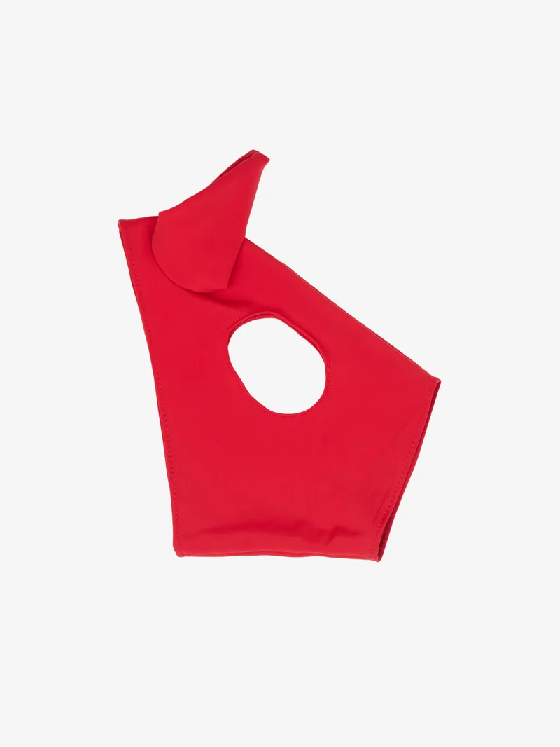 LeMieux Hobby Horse Stretch Hood in Chilli