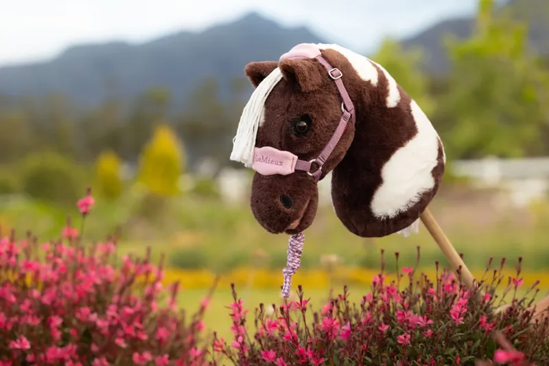 LeMieux Hobby Horse Vogue Headcollar Set in Mallow-1