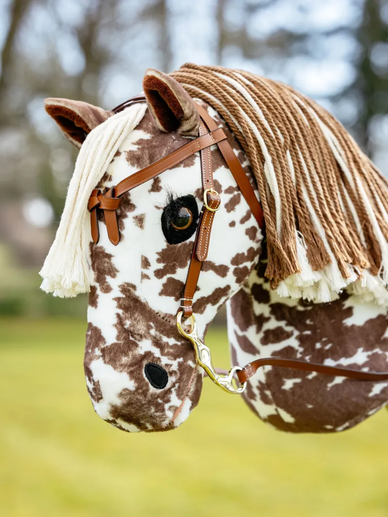 LeMieux Hobby Horse Western Bridle in Tan-1
