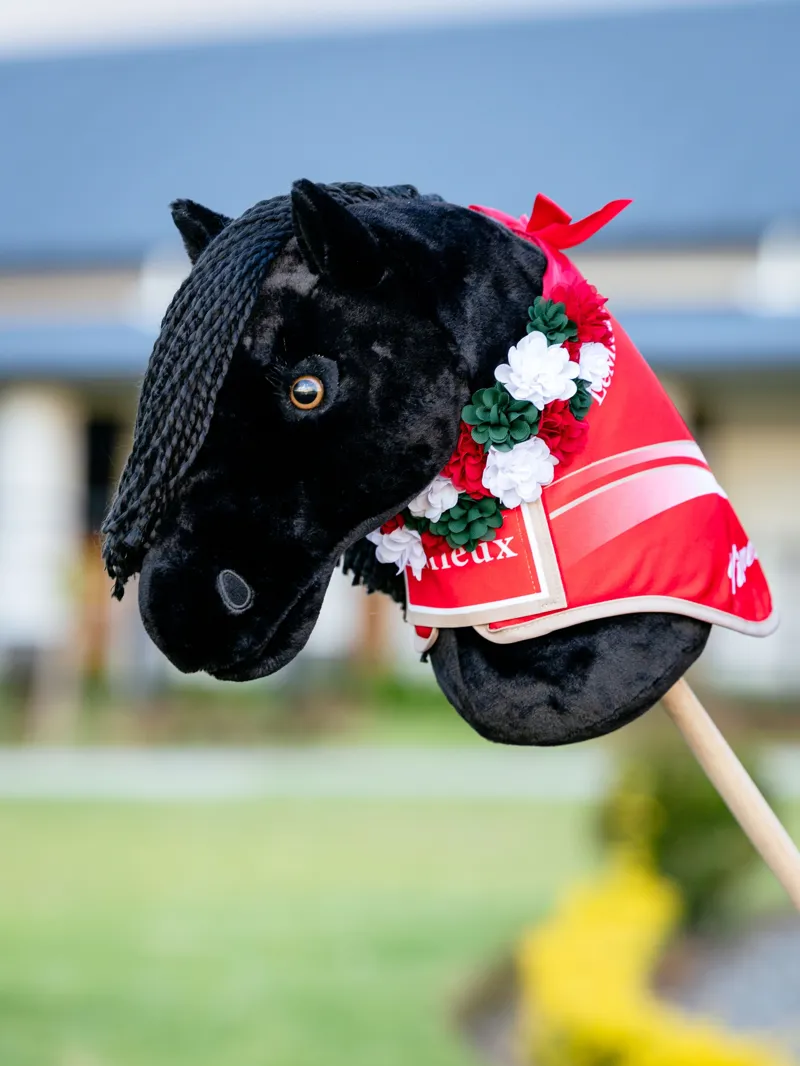 LeMieux Hobby Horse Winners Rug in Red-1