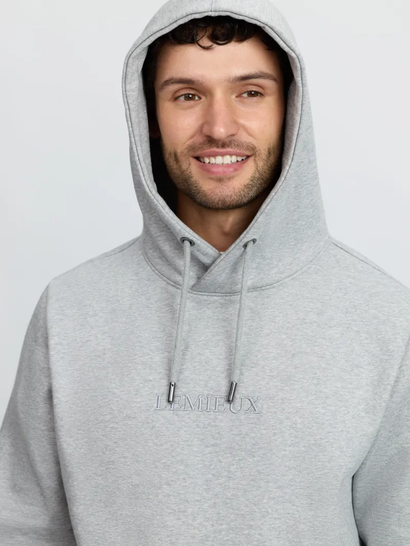 LeMieux Hoodie Mens in Grey-3
