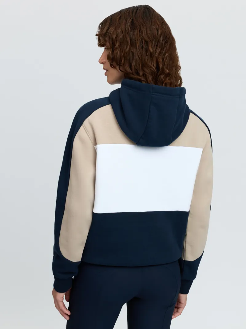 LeMieux Kadie Colour Block Hoodie Ladies in Navy-3