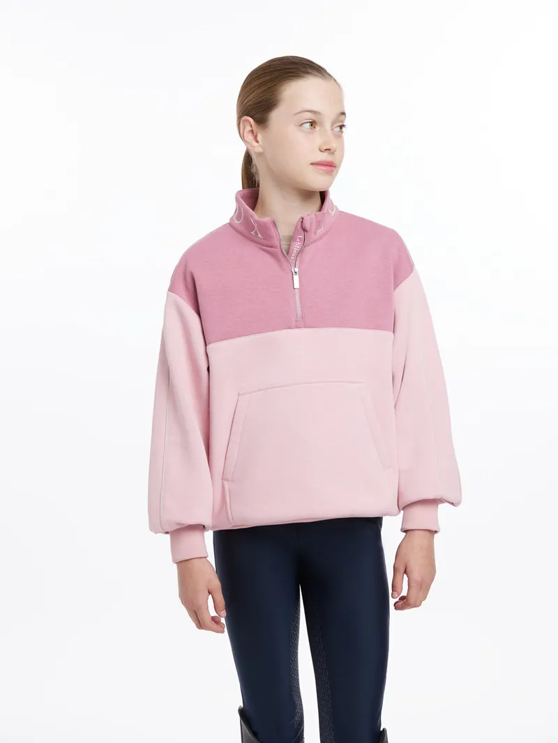 LeMieux Young Rider Kate Quarter Zip in Blossom