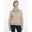 LeMieux Keira Quarter Neck Sweatshirt Ladies in Almond