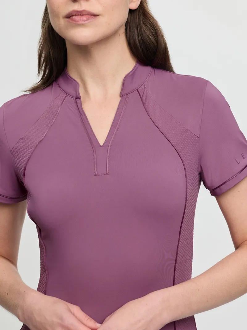 LeMieux Lisa Mesh Base Layer Ladies in Mallow-2
